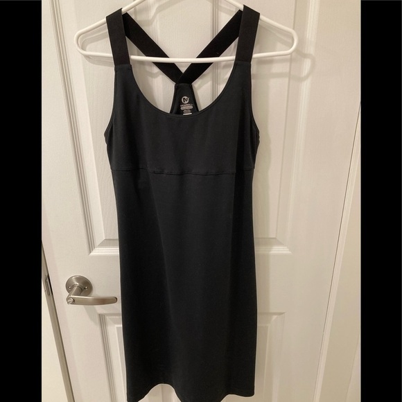 MERRELL SELECT WICK BLACK HALTER DRESS - size XS - Picture 2 of 7